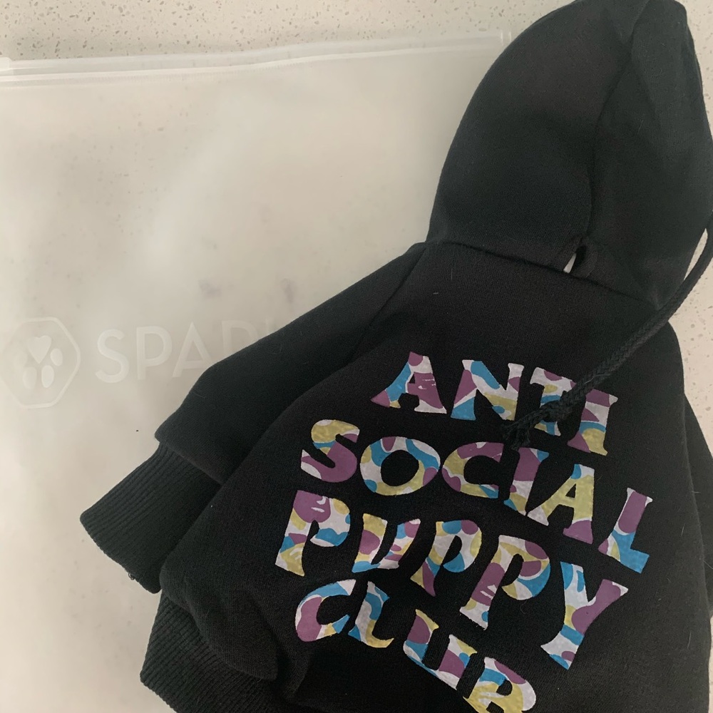 Anti Social Dog Hoodie